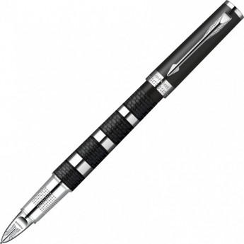 Ручка 5-й пишущий узел PARKER INGENUITY LARGE BLACK RUBBER CT,F